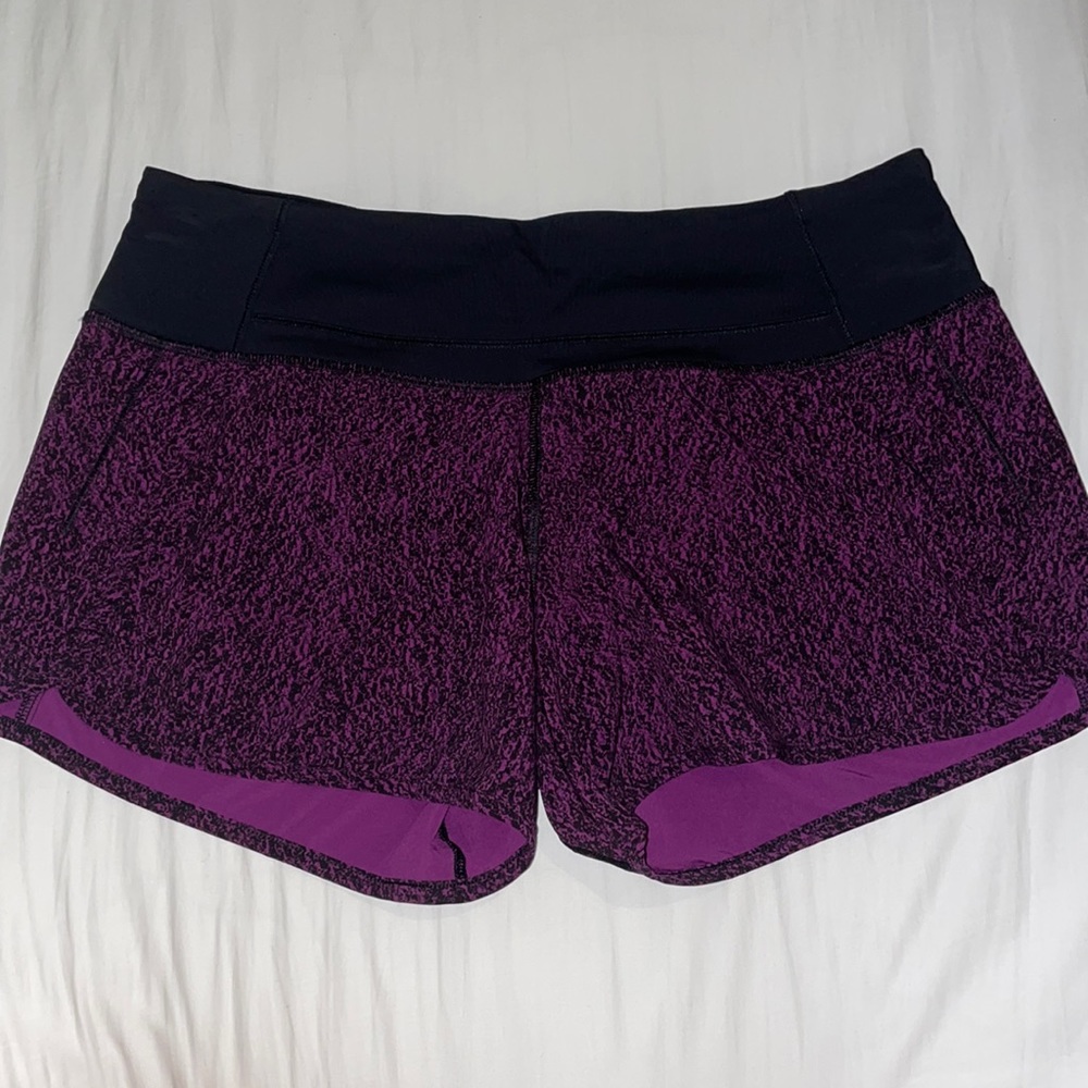 Lululemon size 6 speedy shorts